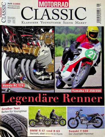 Deckblatt Motorrad Classic (05/2004)